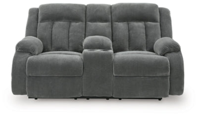 Observation Power Reclining Loveseat with Console