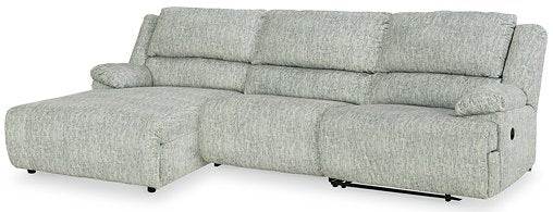 McClelland Reclining Sectional with Chaise