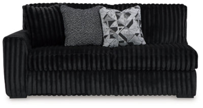 Midnight-Madness Sectional with Chaise