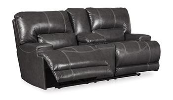 McCaskill Reclining Loveseat with Console