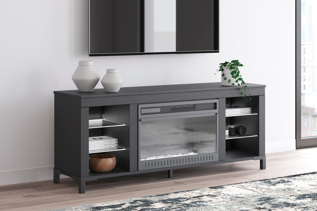 Cayberry 60" TV Stand with Electric Fireplace