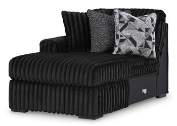 Midnight-Madness Sectional Sofa with Chaise