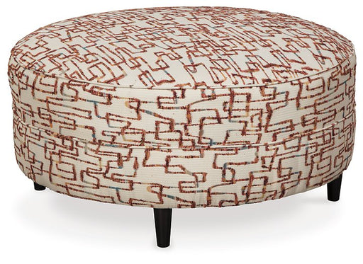 Amici Oversized Accent Ottoman image