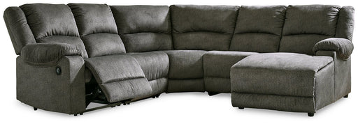 Benlocke 5-Piece Reclining Sectional with Chaise image