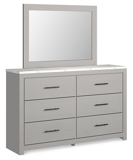 Cottonburg Dresser and Mirror image