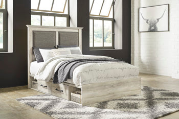 Cambeck Upholstered Bed with 2 Side Under Bed Storage image