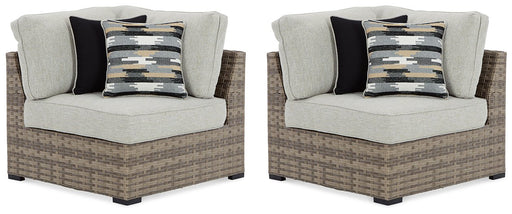 Calworth Outdoor Corner with Cushion (Set of 2) image