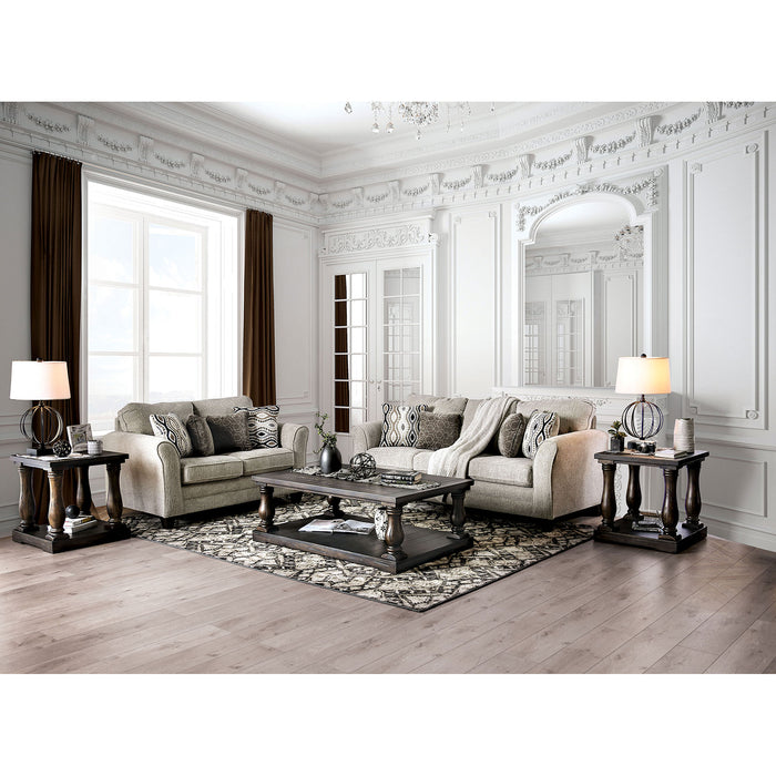 Aleah Light Gray Sofa + Love Seat image