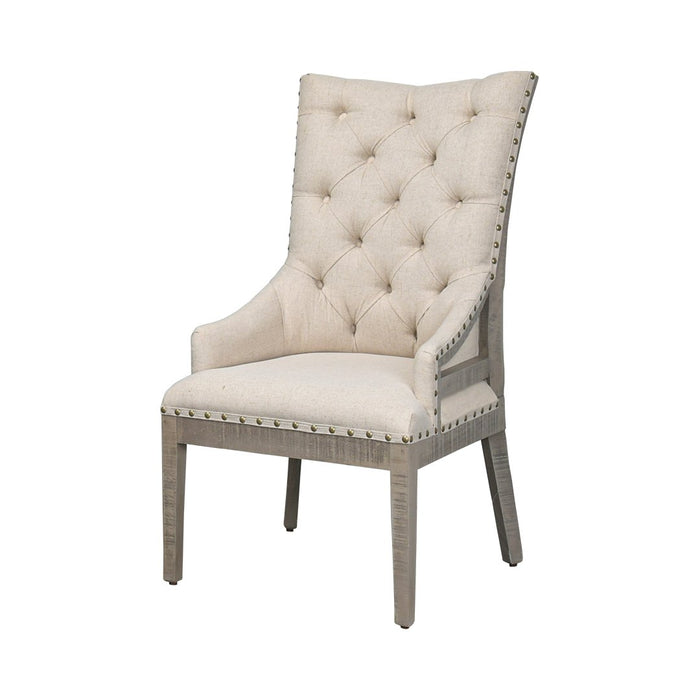 ADDISON DECONSTRUCTED ARM CHAIR OLD GRAY